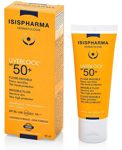 ISISPHARMA UVEBLOCK 50+ INVISIBLE  | 40ML