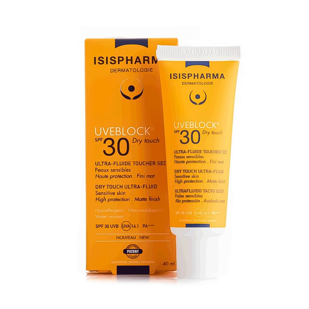 ISISPHARMA UVEBLOCK 30 DRY TOUCH INVISIBLE | 40ML