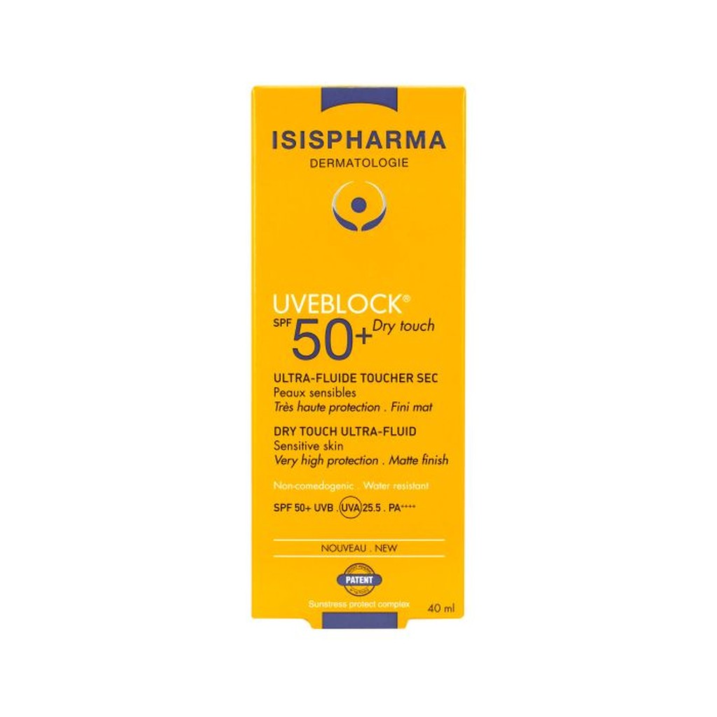 ISISPHARMA UVEBLOCK SPF50+ DRY TOUCH INVISIBLE | 40 ML