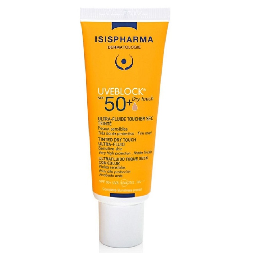 ISISPHARMA UVEBLOCK DRY TOUCH TEINTE CLAIRE SPF50+ |40ML