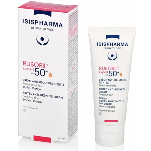 ISISPHARMA  RUBORIL EXPERT 50+ TUBE  TEINTÉ - 40ml