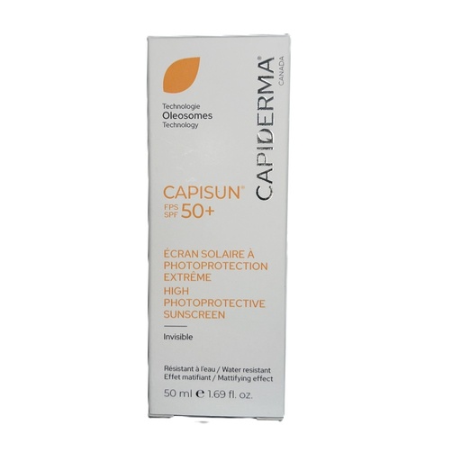 CAPIDERMA CAPISUN INVISIBLE SPF 50+ |50ML