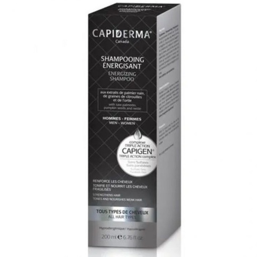 CAPIDERMA SHAMPOOING ENERGISANT |200ML
