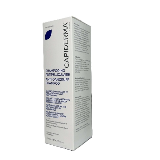 CAPIDERMA SHAMPOOING ANTI-PELLICULAIRE |200ML