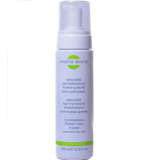 PHOTOWHITE MOUSSE PURIFIANTE ACNE ET PEAUX GRASSE - 200ML