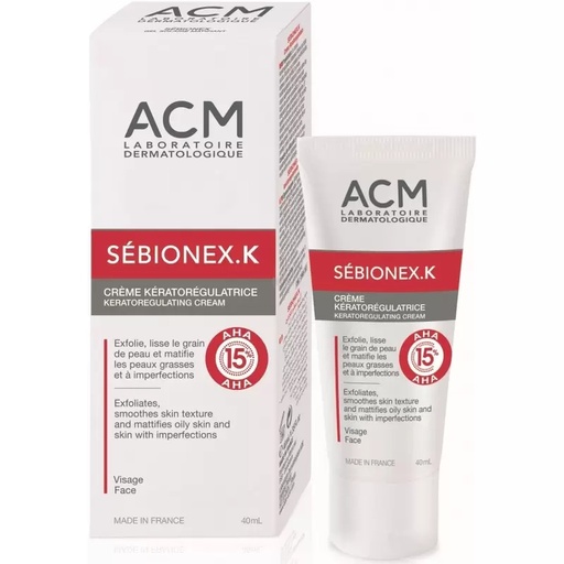 SEBIONEX K CREME KERATOREGULATRICE | 40ML