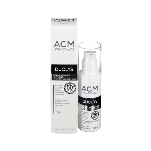DUOLYS ECRAN SOLAIRE ANTI AGE SPF50+ | 50ML