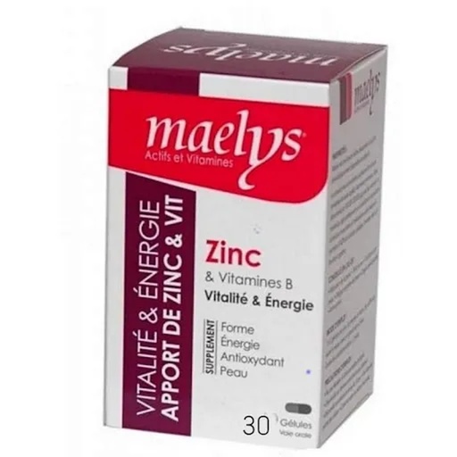 MAELYS ZINC | 30 GÉLULES