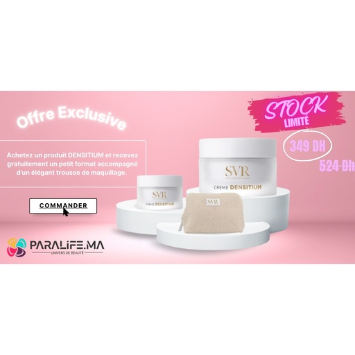 OFFRE SVR DENSITIUM JOUR + DENSITIUM NUIT 15ML + SAC SVR