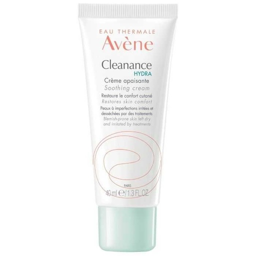 AVENE CLEANANCE HYDRA CREME APAISANTE - 40 ML