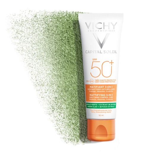 Vichy Capital Soleil Crème Solaire Matifiante 3en1 SPF50+ | 50ml