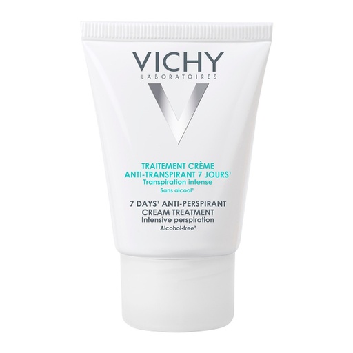 Dermo-Tolérance Traitement Crème Anti-Transpirant 7 Jours Tous Types de Peaux | 30ml