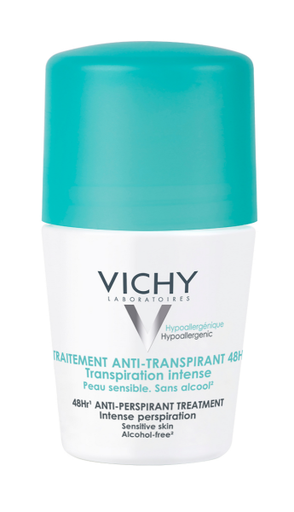 VICHY Déodorant Anti-Transpirant 48H Bille Peau Sensible | 50ml