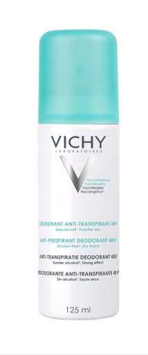 Vichy Déodorant Anti Transpirant 48H Aérosol Peau Sensible | 125ml