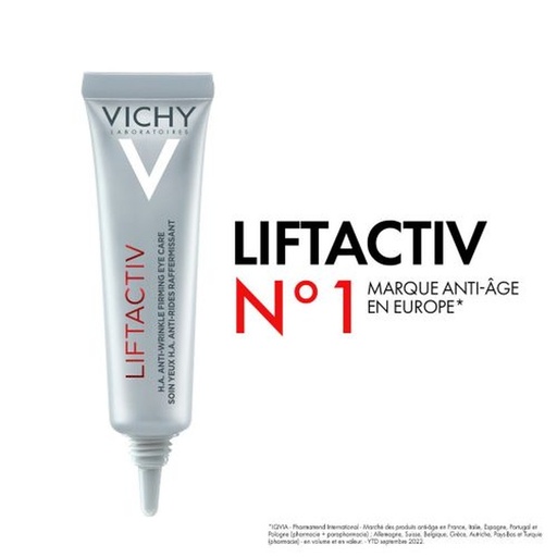 Liftactiv Soin Yeux H.A. Anti-Rides Raffermissant | 15 ml