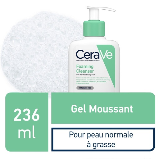 CeraVe Gel Moussant Nettoyant l 236ml