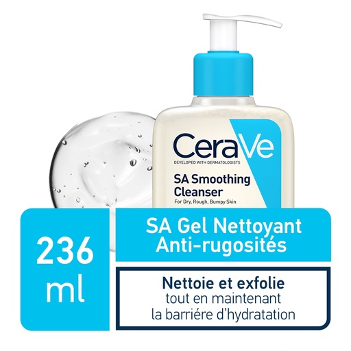 CeraVe SA Gel Nettoyant Anti Rugosités l 236ml