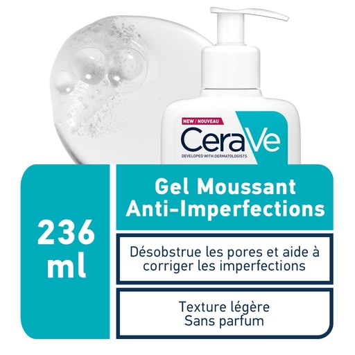CeraVe Gel Moussant Anti Imperfections l 236ml