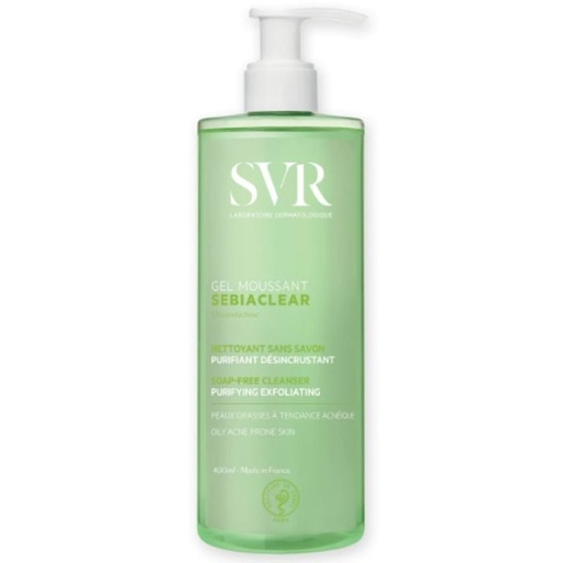 SVR SEBIACLEAR GEL MOUSSANT - 400 ml