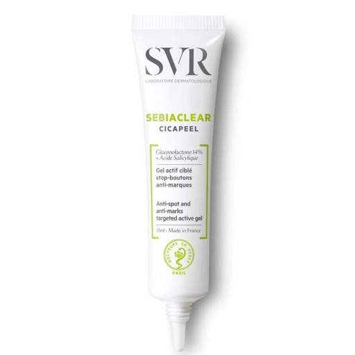 SVR SEBIACLEAR CICAPEEL GEL ACTIF CIBLE - 15 ml