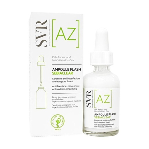 SVR SEBIACLEAR (AZ) AMPOULE FLASH - 30ml