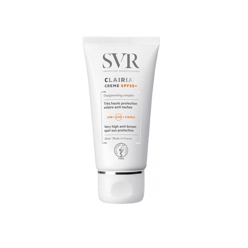 SVR CLAIRIAL CREME SPF50+ DEPIGMENTANT COMPLEX-40ML
