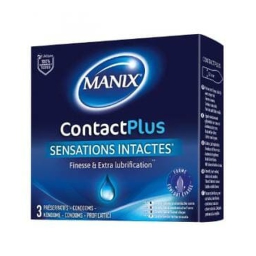 Manix Contact Plus Boite de 3