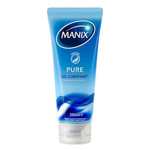 MANIX Pure Gel Lubrifiant Hydratation et Douceur l 200ml