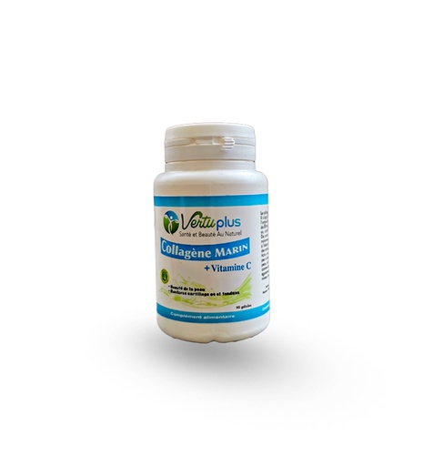 VertuPlus Collagène Marin Et Vitamine C l 90 Gélules