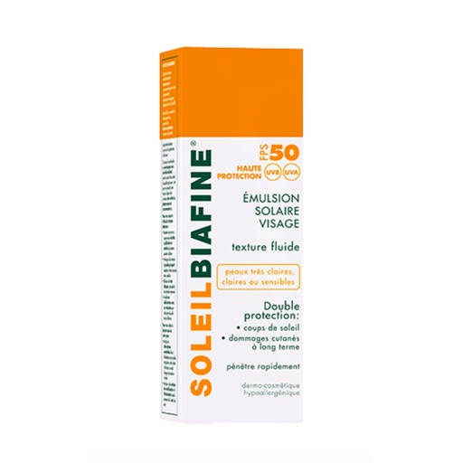 BIAFINE Emulsion Solaire Visage SPF50