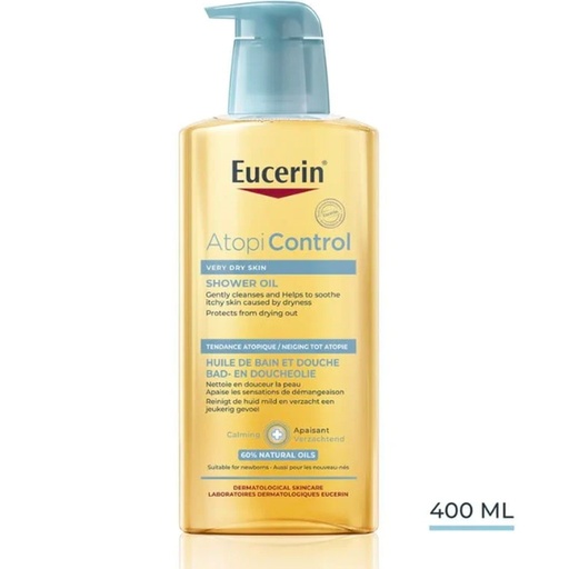 Eucein AtopiControl Huile de Bain et Douche l 400ml