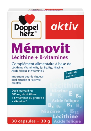 Doppelherz aktiv Mémovit l 30 capsules