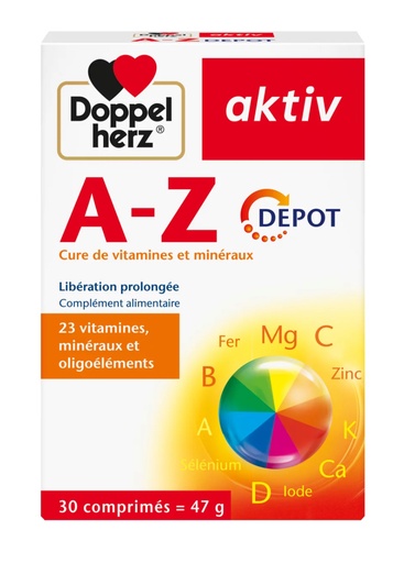 Doppelherz aktiv A-Z Depot l 30 Comprimés