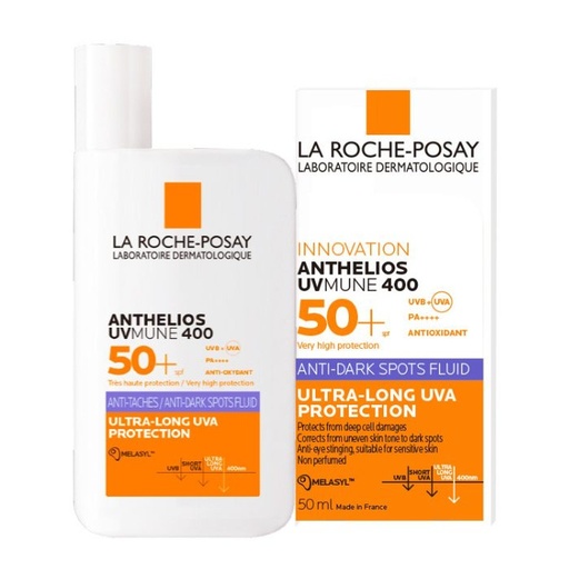 Anthelios fluide anti tache SPf 50