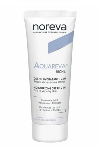 Noreva AQUAREVA® Crème hydratante 24H Riche