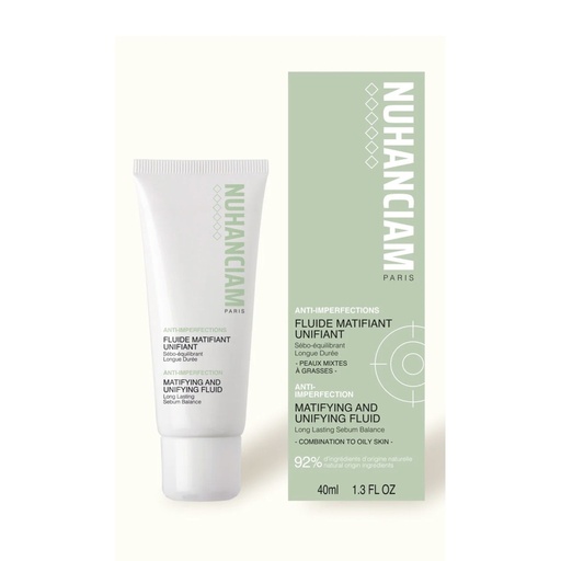 Nuhanciam Fluide Matifiant Unifiant - 40 ML