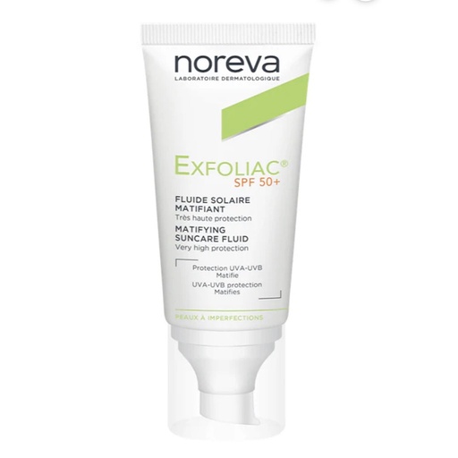 NOREVA Fluide solaire matifiant SPF50+ l 40ml