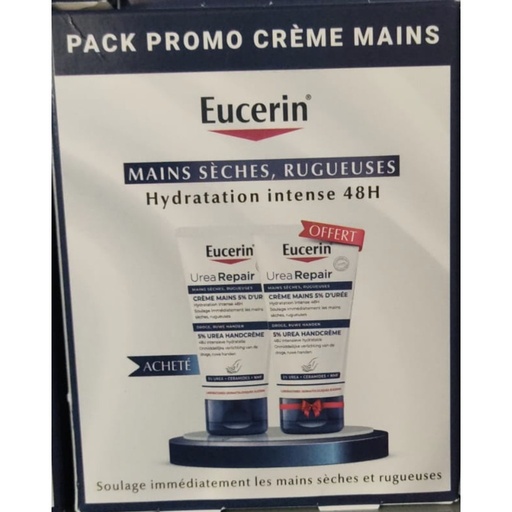 Pack Eucerin UreaRepair Plus Crème Mains 5% d'Urée (copie)