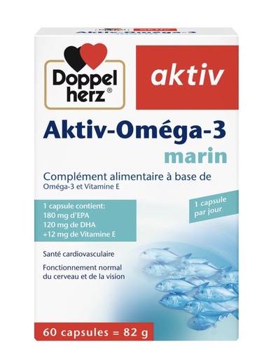 Aktiv Oméga-3 marin l 60 caps