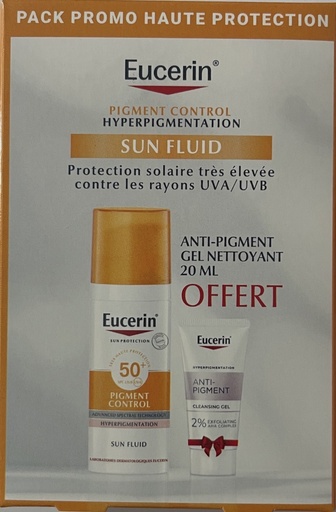 Pack Pigment Control 50spf+ l 50ml + Anti Pigment Gel 20ml