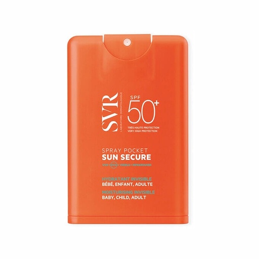 SVR SUN SECURE SPRAY POCKET SPF50-20ML