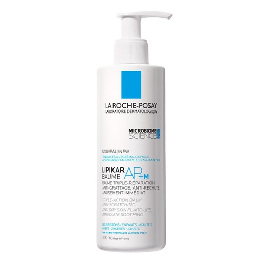 Lipikar Baume AP+M Peau Sèche et Eczéma Atopique l 400ml