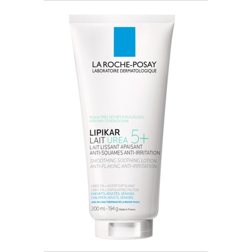 Lipikar Lait Urea 5+ Peau Sensible Très Sèche l 200ml