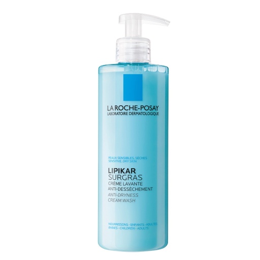 Lipikar Surgras Crème Lavante Peau Sensible et Sèche | 400ml