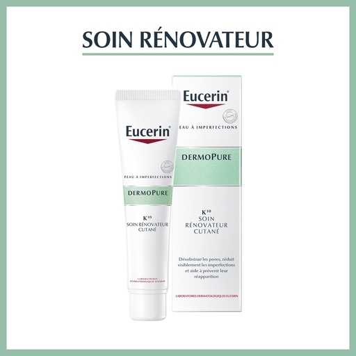 Eucerin Dermopure  Peeling k10 Soin Rénovateur l 40ml
