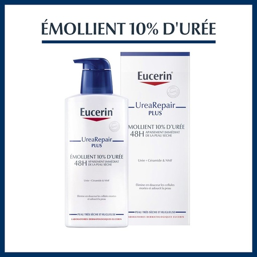 Eucerin UreaRepair Plus Émollient 10% d'Urée l 250ml