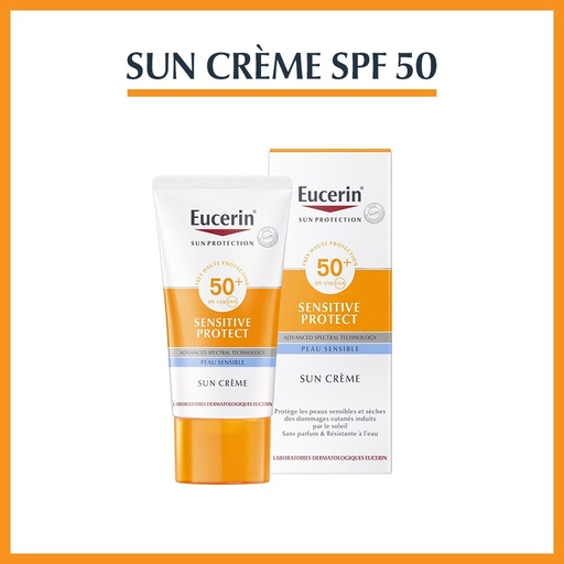Eucerin Sun Sensitive Protect Crème SPF50+ l 50ml