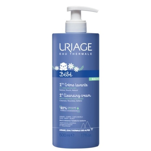 Uriage bébé 1ère Crème Lavante l 500ml