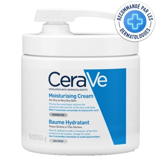 CeraVe Baume Hydratant Nourrissant avec Pompe l 454g
