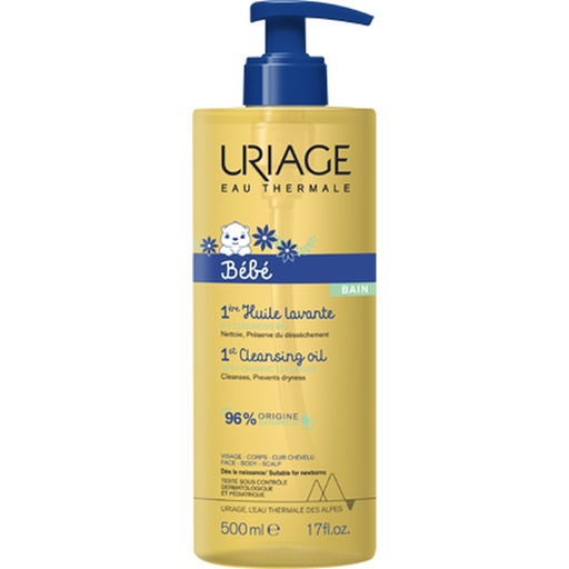URIAGE bébé 1ERE HUILE LAVANTE FP-500ML